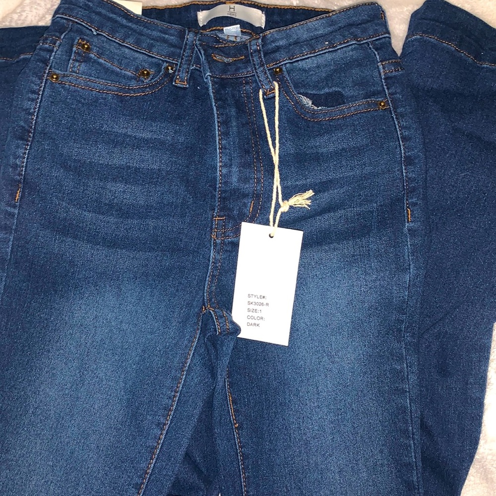 NWT flared blue jeans